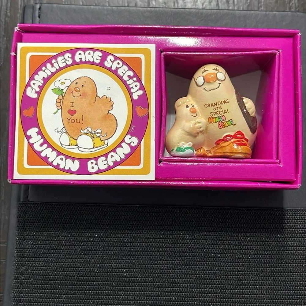 Enesco 1983 Grandpas are Special Vintage Ceramic Figurine Collectible Human bean